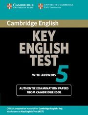 CAMBRIDGE KEY ENGLISH TEST 5 STUDENT'S BOOK WITH ANSWERS