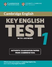 CAMBRIDGE KEY ENGLISH TEST 1 STUDENT'S BOOK WITH ANSWERS 2ND EDITION