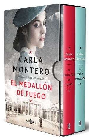 (ESTUCHE).CARLA MONTERO:JARDIN DE MUJERES/MEDALLON