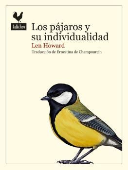 LOS PAJAROS Y SU INDIVIDUALIDAD