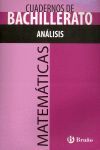 CUADERNO MATEMÁTICAS BACHILLERATO ANÁLISIS
