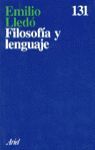 FILOSOFÍA Y LENGUAJE