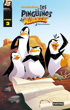 LOS PINGÜINOS DE MADAGASCAR. CÓMIC 3