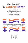 DICCIONARIO DE PALABRAS AFINES