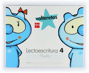 LECTOESCRITURA 4, PAUTA. VOLTERETAS [ESPIRAL]