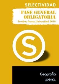 GEOGRAFÍA. FASE GENERAL OBLIGATORIA.