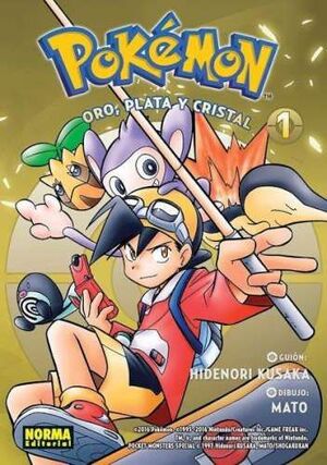POKEMON 05 ORO PLATA Y CRISTAL 1 NE