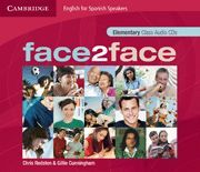 FACE2FACE FOR SPANISH SPEAKERS ELEMENTARY CLASS AUDIO CDS (4)