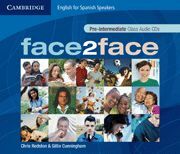 FACE2FACE FOR SPANISH SPEAKERS PRE-INTERMEDIATE CLASS AUDIO CDS (4)