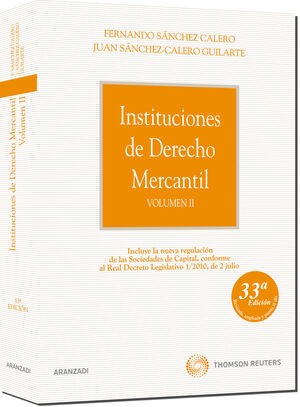 INSTITUCIONES DE DERECHO MERCANTIL. VOLUMEN II