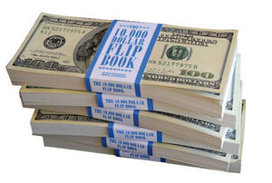 10.000 DOLLAR FLIP BOOK