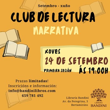 CLUB DE LECTURA NARRATIVA 